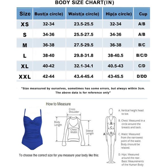 Women's Nylon Vintage Retro Push Up Ruched Tummy Control Bathing Suits - Picture 6 of 6